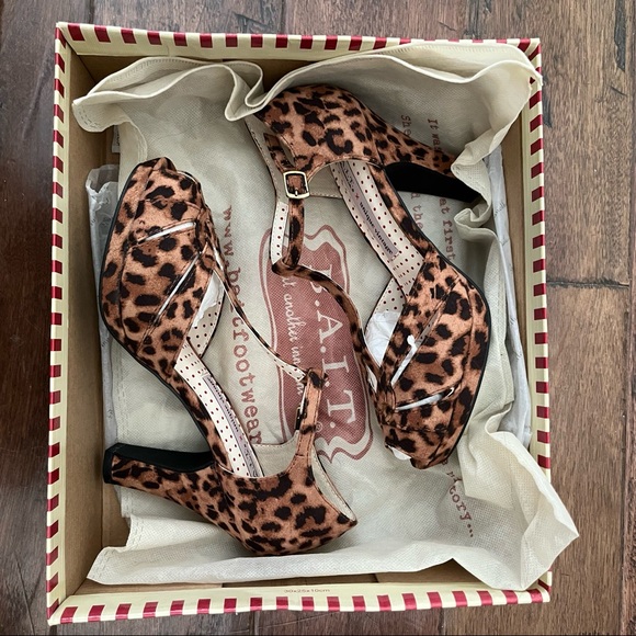Bait Footwear x Unique Vintage Lacey - Leopard